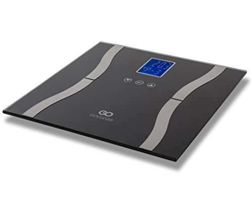 Goclever HASCALE ANALYTICAL SCALE – Multifunktions-Badezimmerwaage mit Messung von fünf Körperparametern - 2