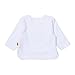 Steiff Unisex Baby Classics Nicky 0002881 Crew Neck Long Sleeve Sweatshirt, White (bright White ), 0-3 Months (Manufacturer size: 62)