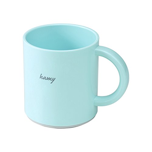 Lek (LEC) Breakfast Hami Cup 280ml (Blue) with Non-Slip