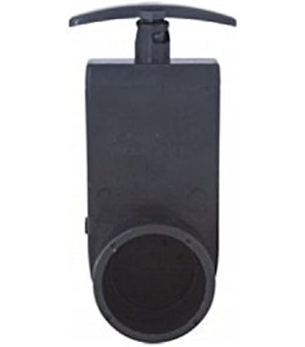 Valvola A Sfera In PVC Da 50 Mm Con Connettori A Manicotto Adesivo - Per Impianti Idraulici E Irrigazione, Colore Grigio/Rosso, Resistente E Affidabile