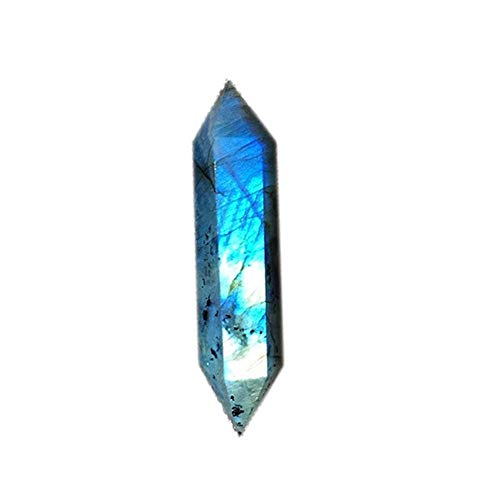 Purmy Labradorite Unisexo Hexagonal Piedra energética decoración Hexagonal Piedras energeticas curativas Piedras energia Positiva para Mujeres o Hombres