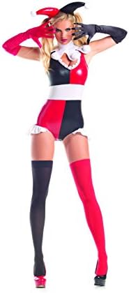 Evil Little Harlequin Adut Halloween Costume Small