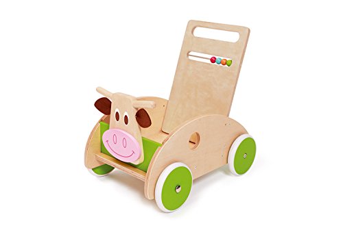 SCRATCH 6181417 – Lauflernwagen Kuh, 45 x 45 x 31 cm - 2