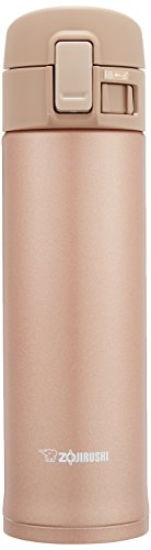 Zojirushi, borraccia in acciaio Inox SM-KC36/48, Acciaio inossidabile, Rose Gold, 480
