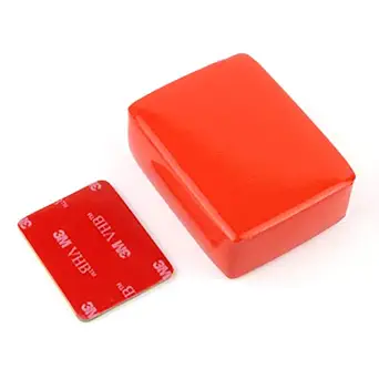 Brain Freezer Floaty Backdoor &3M Adhesive Anti Sink Compatible with Gopro Hero 1 2 3 3+ 4 Sprots Camera Sjcam Sj4000 sj4000 WiFi Sj5000 Sj5000x Xiaomi Sports Action Camera Black