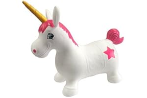 HGL 25" Large Inflatable Unicorn Space Hopper