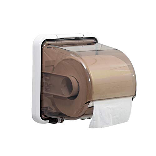 Preisvergleich Produktbild W-SHYP Toilettenpapierhalter - Wasserfeste / Staubdichte Papierrollenhalter Und -Spender - Wandmontierte Toilettenpapierrollenständer (Weiß) (Farbe : Weiß)