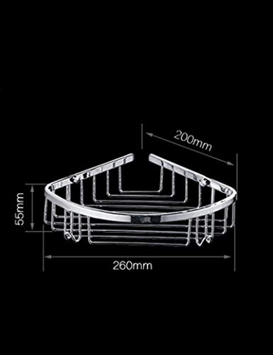 Preisvergleich Produktbild CLLCR Haushalts-Badezimmer-Regal, Handtuchhalter, Duschregal Edelstahl-Badezimmer-Zahnstangen Toilette-Stativ-Duschgel-Dreieck-Korb... Schicht, die Qualität sichert