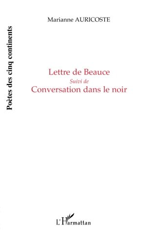 couverture de : Lettre de Beauce