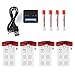 Produktbild XCSOURCE® 4Stk 3,7V 500mAh 25C Lipo Batterie + 4 in 1 Batterie Ladegerät für Syma X5UC/X5UW RC Quadcopter BC652