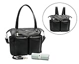 * Große Kapazität: Es hat 6 Außentaschen (einschließlich 2 isolierte Taschen, um Ihr Ding kalt und warm zu halten) und 9 Innentaschen (einschließlich 2 isolierte Taschen), um Ihr Baby Dinge gut zu organisieren.