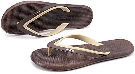 Beyang Unisex Hollow Bath Slippers Non Slip Bathroom Summer Sandals Brown, 6UK