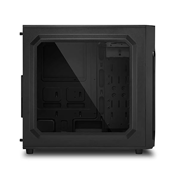 Sharkoon VG6-W - Caja de Ordenador, PC Gaming, Semitorre ATX, Azul - Image 4