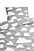 Farg Form Bedset with Cloud Print (Grey)