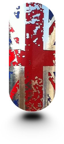 Kooky Nail Wraps Union Jack Retro