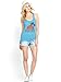 Brave Soul Printed Vest In Blue Size 8