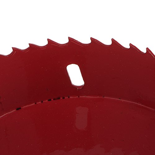 M42 HSS Bi Metall Lochsäge Bohrer Bohrkronen Lochsägen für Aluminiumrohr Aluminium Stahl Edelstahl – 120mm - 5