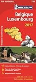 Image de Carte Belgique, Luxembourg Michelin 2017
