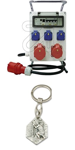 Preisvergleich Produktbild Baustellenverteiler 9134500 mit Anhänger Hlg. Christophorus