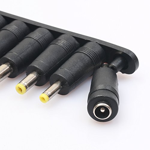 Demiawaking 8 Stück x Universal Netzteil adapter AC DC Stecker für Laptop Notebook, Netzeiladapter geeignet für meiste Elektrogeräte - 6
