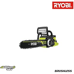 Ryobi RCS36B35HI Tronçonneuse Électrique sans fil Guide 35 cm