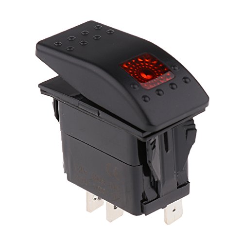 Preisvergleich Produktbild 12v 20a 24v 10a Grüne LED Kippschalter Wasserdicht 3 Pin Für Autoboots