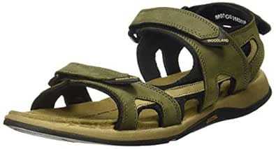 woodland olive green sandals