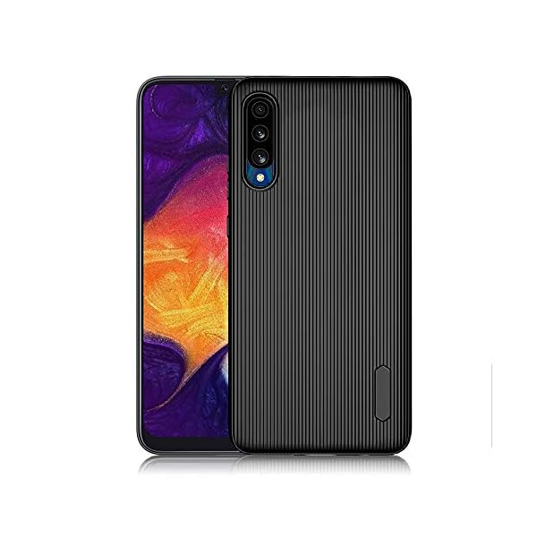 A-VIDET Hülle für Samsung Galaxy A50S/A30S,Ultradünnes Silikon Mattierte Softschale Rundumschutz Anti-Fall Anti-Fingerabdruck Gehäuse Einfache Rückenschutzhülle-Galaxy A50S/A30S(Schwarz)