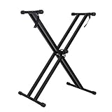 【Desmontable】Soporte para teclado de música de peso adecuado y portátil, desmontable, conveniente para el almacenamiento y transporte.