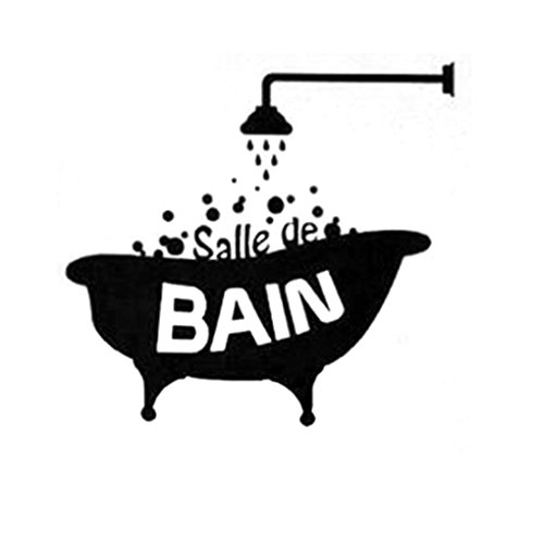 Aulley-Baignade-douche-baignoire-PVC-porte-autocollant-impermable--leau-Stickers-muraux-Dcoration