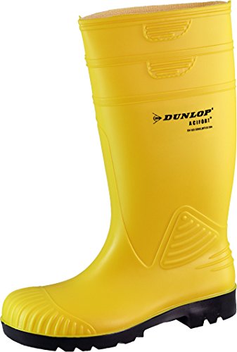 Preisvergleich Produktbild Dunlop Acifort ,Gummistiefel,Regenstiefel,Arbeitssti... (43, gelb)