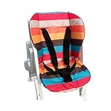 HABI Baby 5 Punkt-Gurtsystem Kinderschutzgurt für Buggy Hochstuhl Kinderwagen Buggy Kinder 360 drehbar Haken - 6