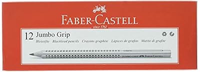 Faber-Castell111900 Crayon graphite "Jumbo Grip" Triangulaire