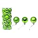 Produktbild THEE 24pcs Weihnachtskugel Weihnachten Christbaumschmuck Weihnachtsbaum Kugeln Anhänger Dekoration Hochzeitsparty