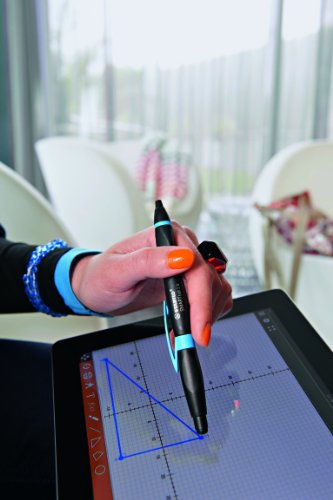 Stabilo Smartball 2.0 in schwarz/cyan Kugelschreiber und Stylus (für Tablets, Smartphones und Rechtshänder) Schreibfarbe schwarz - 8