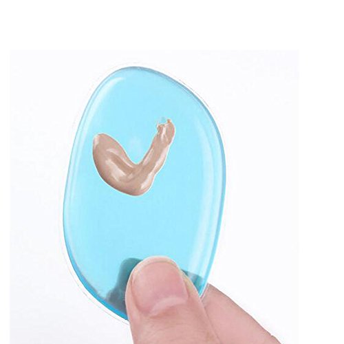 3 Pack Makeup Schwamm Silikon Schwamm Make-up Puff Beauty-Tools Blender für die Foundation BB Cream Essential - 2