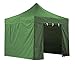 Produktbild GREADEN Zelt Klapptisch Grüne mit 4 Wände abnehmbaren 3 x 3 m Super – Tube 40 mm Aluminium – BÃ ¢ Che 420D – Barnum zusammenklappbar – gr-1fbm33420po3