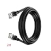 Produktbild störsicher RJ45 CAT5-Ethernet-LAN Netzwerk Kabel Schwarz Verlängerungskabel für Ihre Elektronische Produkte, 2 m