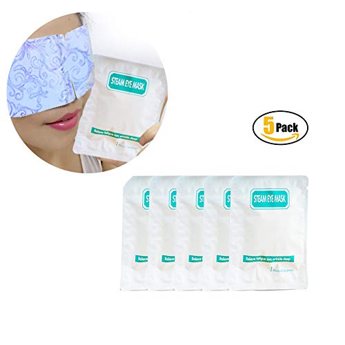 Allbesta 5 Stück/Set Dampf-Augenmaske Relax Moisturizing Gentle Eye Skin Fatigue Remove Wrinkles Dark Circle Eye Bags Help Sleep