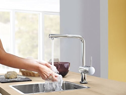 Grohe 31360001 Minta Touch Küchenarmatur mit herausziehbarem Auslauf - 6