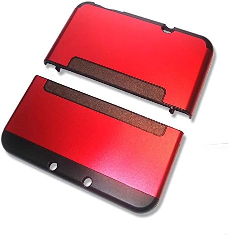 Gamers Gear Red Aluminium Metal Cover Case for NEW Nintendo 3DS XL 3DSXL Console