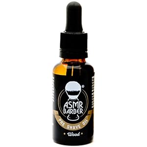 ASMR Barber - Pre Shave Oil, Woody Fragrance with Aloe Vera - 30ml - Image 2