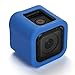 Produktbild Rusty Bob - Action Kamera Silikon / Gummi Schutzhülle Rahmenhalterung Protective Silicone Case,Cover Schutzgehäuse [ GoPro hero4 Session ] (Hero 4 Session, Blau)
