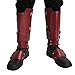 Produktbild Nexthops Deadpool Schuhe Cosplay Stiefel Glattleder Wade Kostüm Zubehör für Party, Karneval und Fasching aus Leder Rot 2er Set