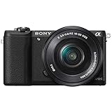 Sony Alpha ILCE5100L 24.3MP Digital SLR Camera (Black) with 16-50mm Lens with Free Case (Bag)