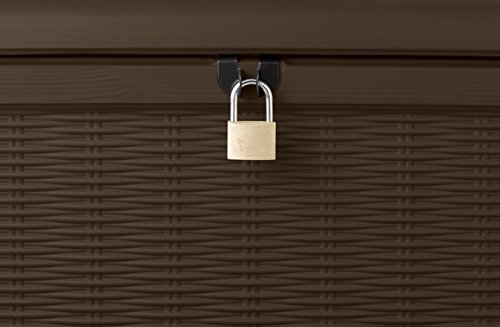 Fassungsvolumen von ca. 400L, mit Sitzfunktion, abschließbar (Schloss nicht im Lieferumfang vorhanden) - 2