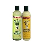 Organic Root Stimulator Olive Oil Shampoo & Conditioner