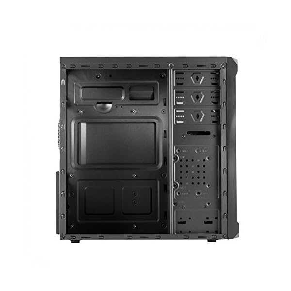 Nox Kore- NXKORE - Semitorre ATX y micro ATX, USB 3.0, frontal efecto metal cepillado, epacio para 3 ventiladores… - Image 3