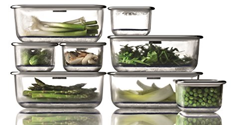 WMF Frischhalte- und Serviersystem 21 x 13 cm Top Serve mit Abtropfgitter - 7