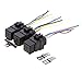 Produktbild Almencla 3 Sätze 24 V 40a Auto Van Boot Elektronische 5 Pin Spdt Relais Mit Harness Socket